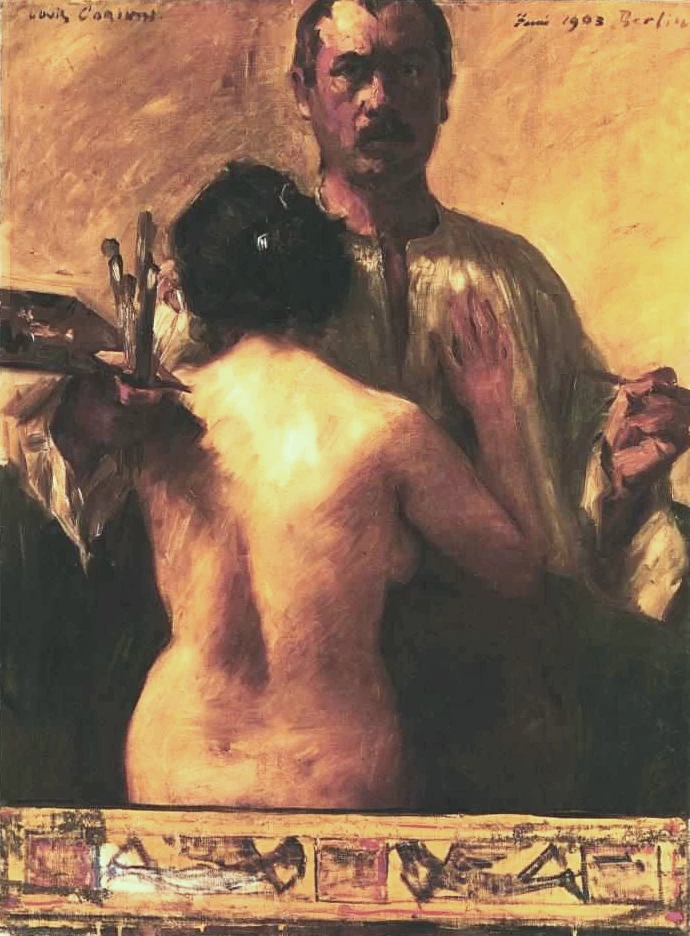 Autoritratto con modella - Kunsthaus Zürich